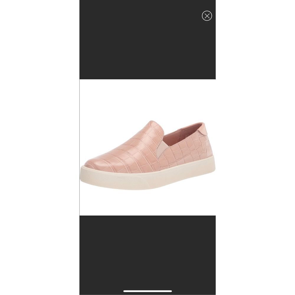Cole haan light pink leather size 9.5 slip on shoes